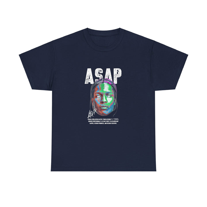 A$AP Rocky Neon Graphic Tee – Bold Streetwear Vibe