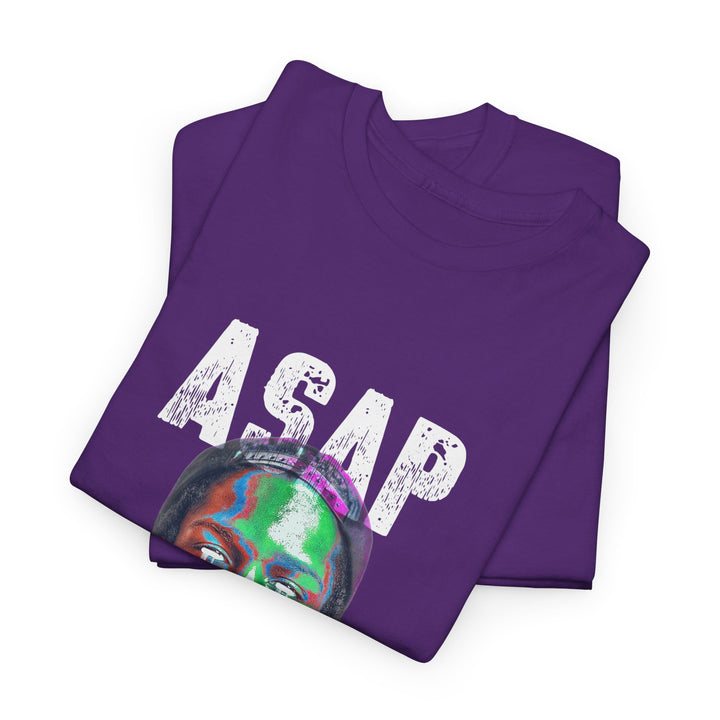 A$AP Rocky Neon Graphic Tee – Bold Streetwear Vibe